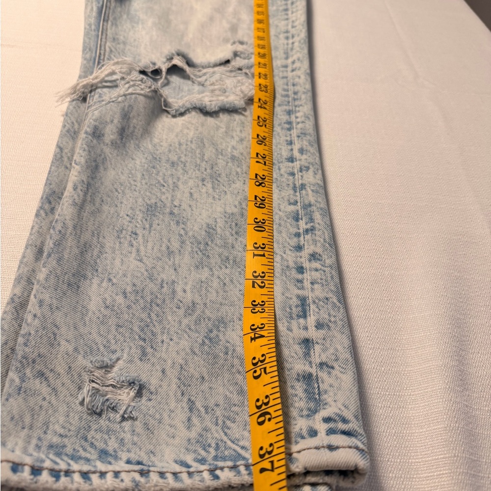 American Eagle Outfitters Light Wash Blue Comfort Stretch Waistband Jeans - Picture 9 of 10